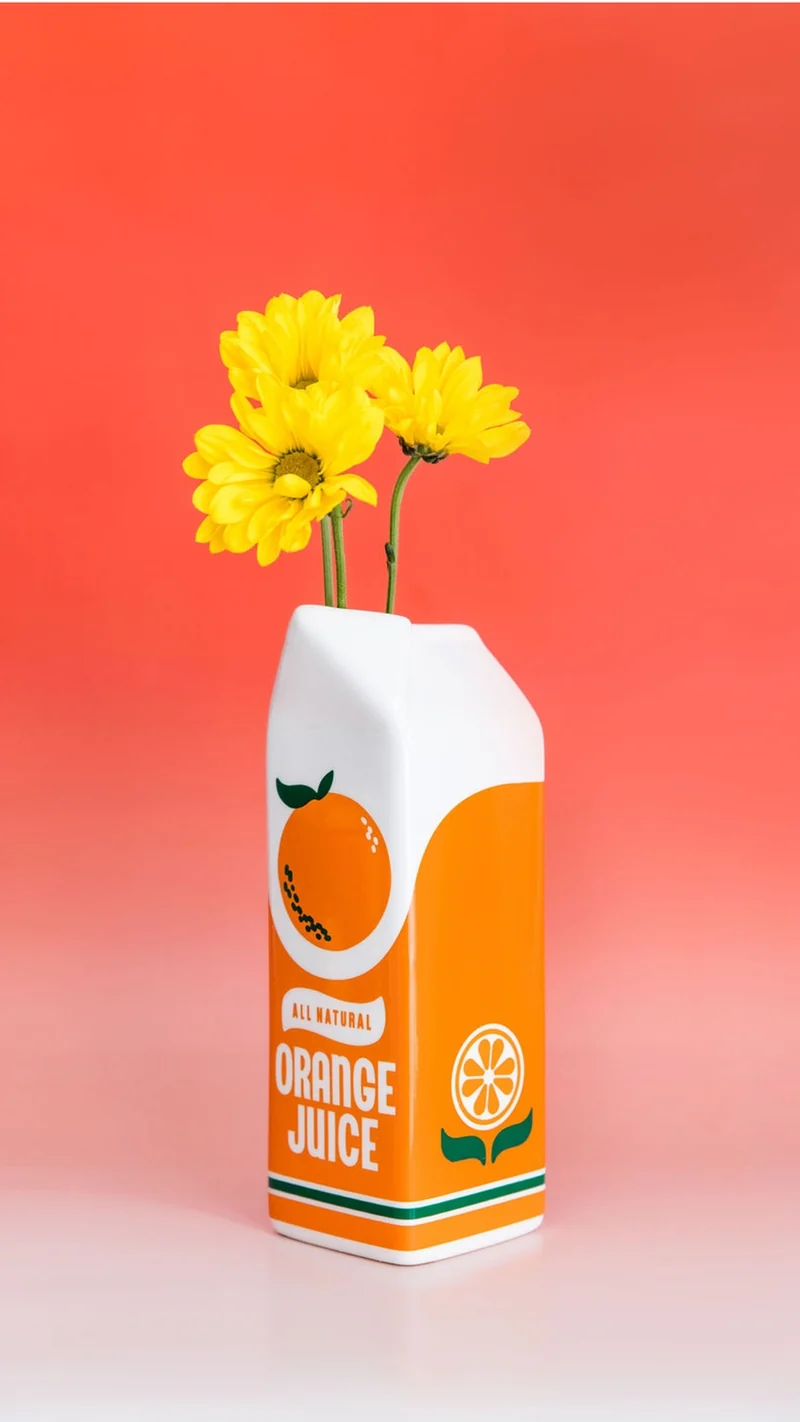 Rise and Shine Orange Juice Vase