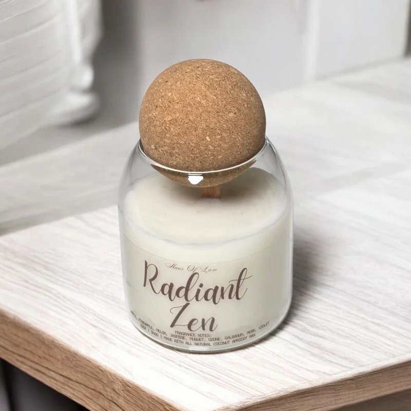 Radiant Zen Scented Candle ~ Wood Wick