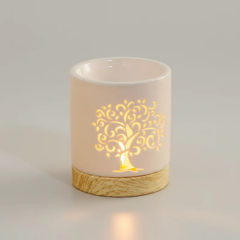 Brûle parfum & fondants ARBRE DE VIE - Céramique - Zen'Arôme