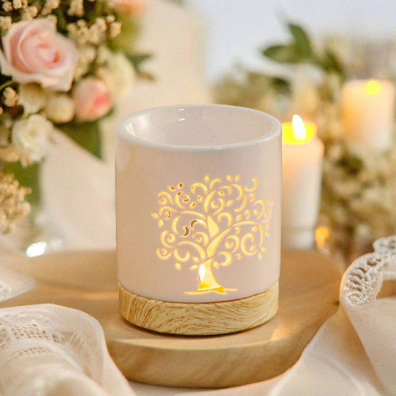 Brûle parfum & fondants ARBRE DE VIE - Céramique - Zen'Arôme