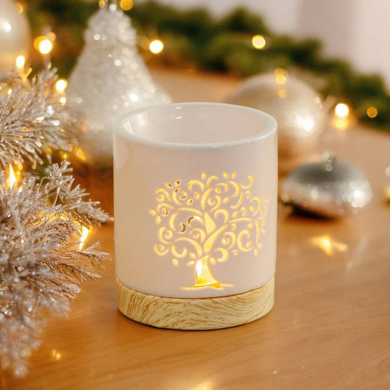 Brûle parfum & fondants ARBRE DE VIE - Céramique - Zen'Arôme