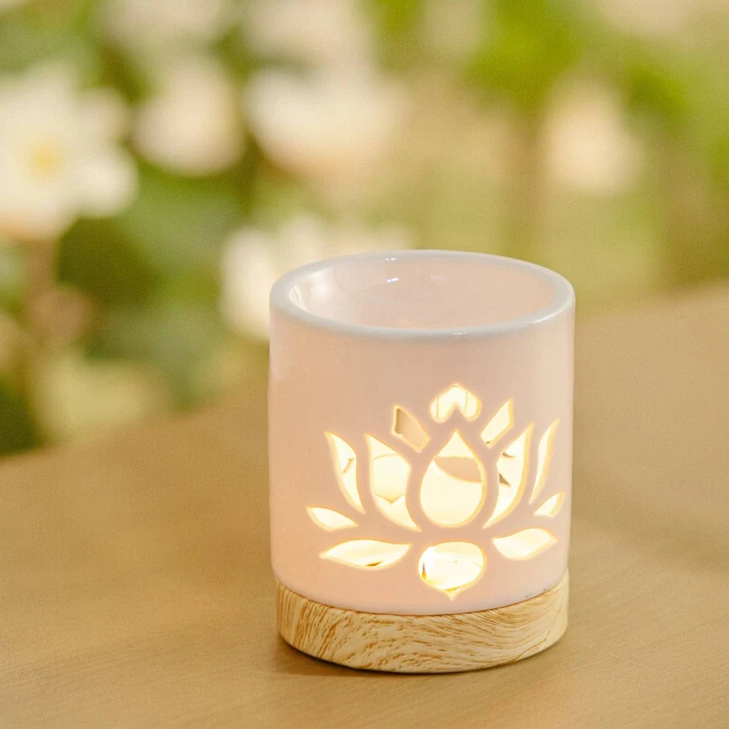 Brûle parfum & fondants parfumés NENUPHAR - Céramique - Zen'Arôme