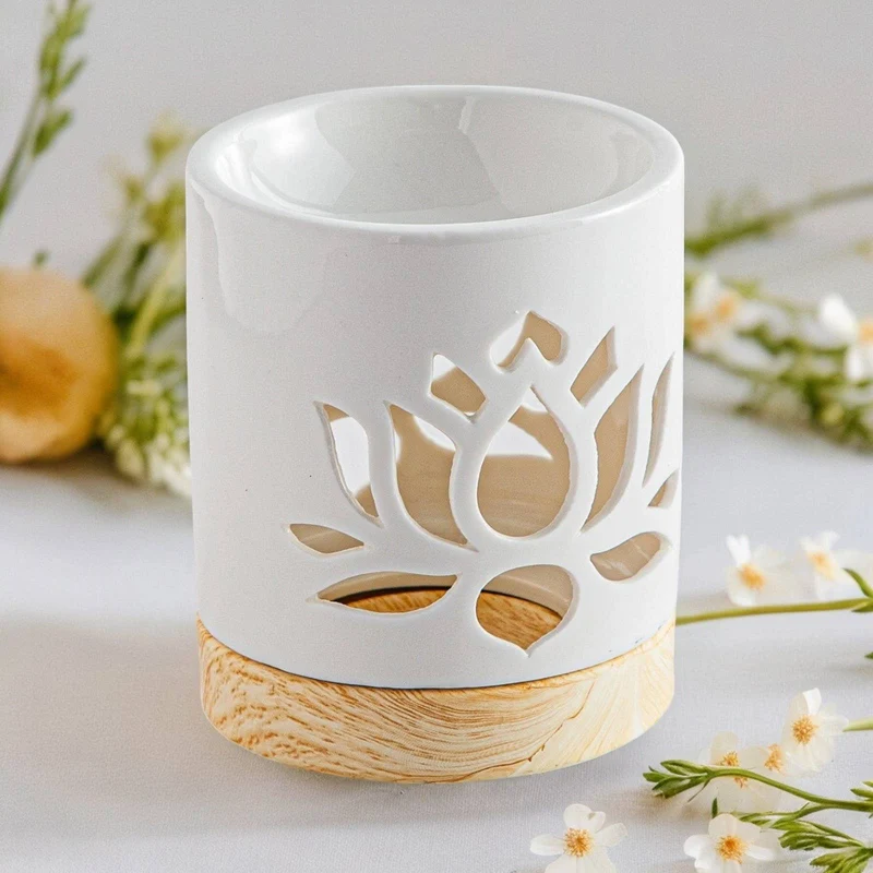 Brûle parfum & fondants parfumés NENUPHAR - Céramique - Zen'Arôme