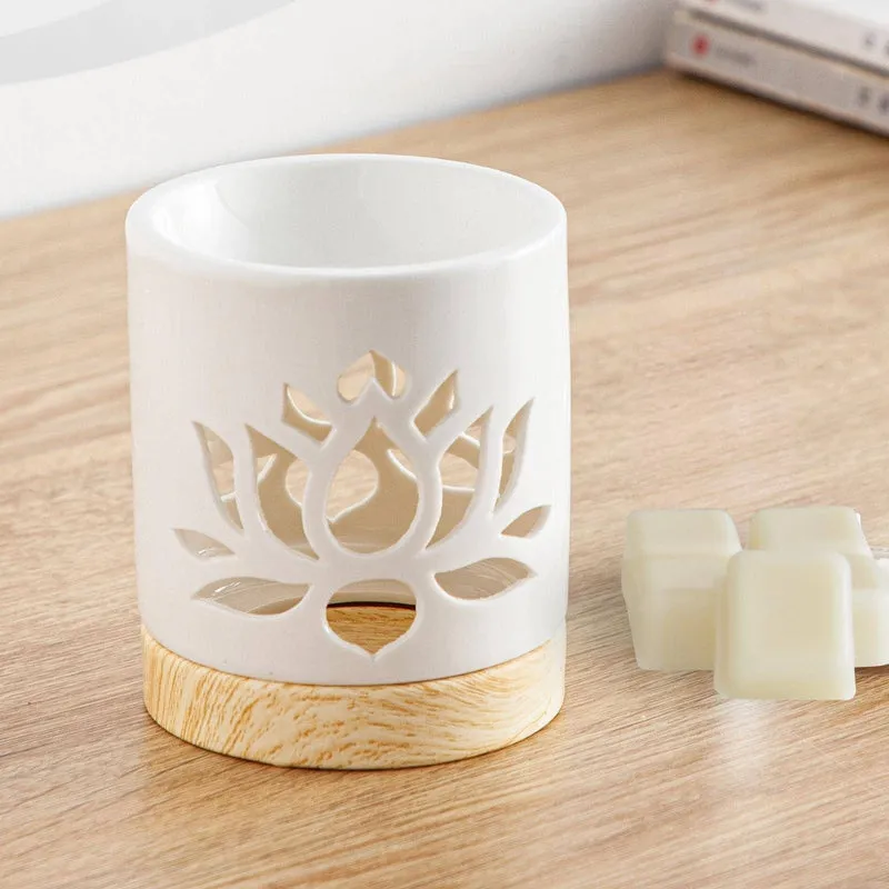 Brûle parfum & fondants parfumés NENUPHAR - Céramique - Zen'Arôme