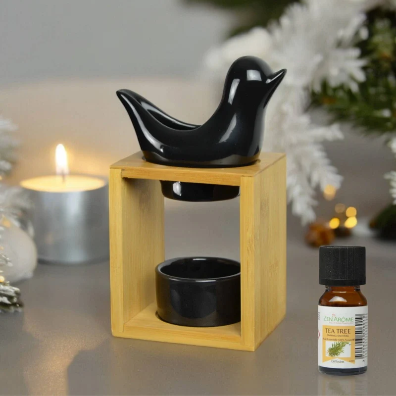 Brûle parfum, cire & fondants BIRDY Noir - Zen'Arôme