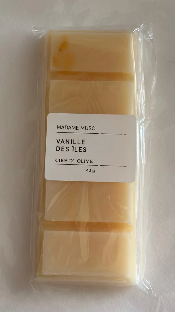 Tablettte de cire parfumée - 40g - Madame Musc