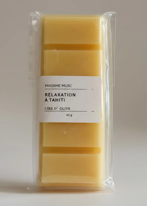 Tablettte de cire parfumée - 40g - Madame Musc