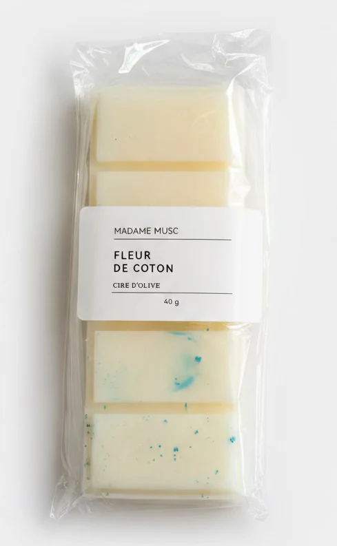 Tablettte de cire parfumée - 40g - Madame Musc