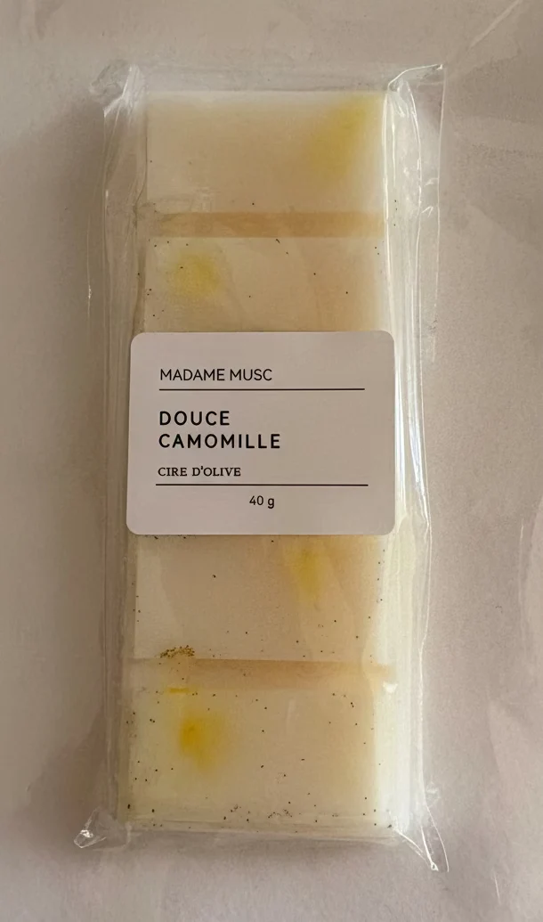 Tablettte de cire parfumée - 40g - Madame Musc