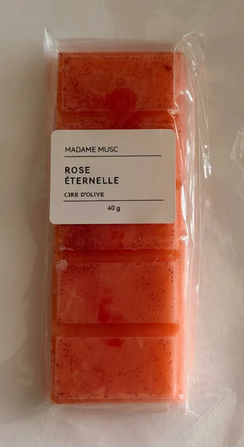 Tablettte de cire parfumée - 40g - Madame Musc