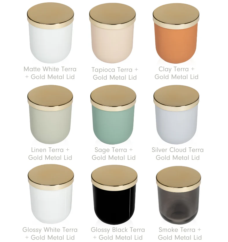 Lid - 3" TERRA Metal - 12pk