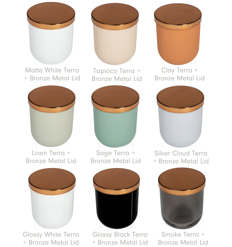 Lid - 3" TERRA Metal - 12pk