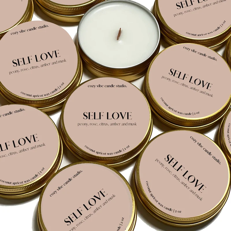 2oz Travel Candle ~ Various Scents