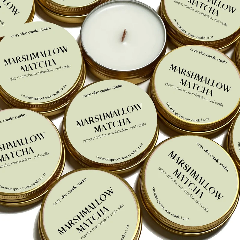 2oz Travel Candle ~ Various Scents