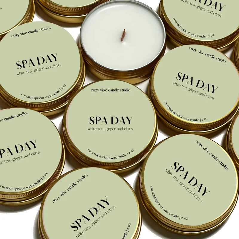 2oz Travel Candle ~ Various Scents
