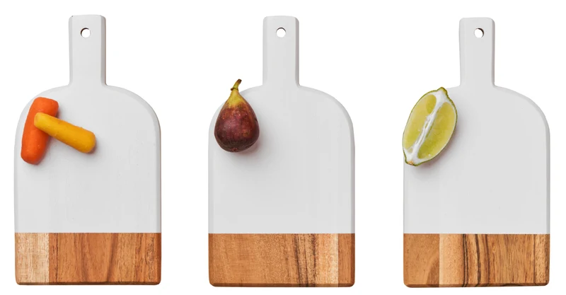 Acacia Heirloom Mini Cheese Boards - 8"x4.25"