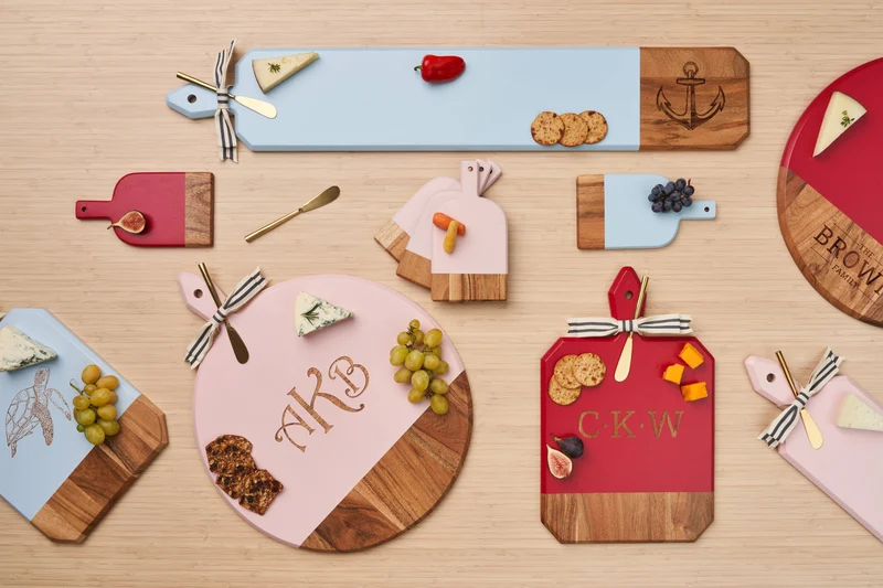 Acacia Heirloom Mini Cheese Boards - 8"x4.25"