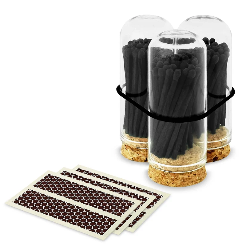 2" Matches in Mini Cloche - Various Colors