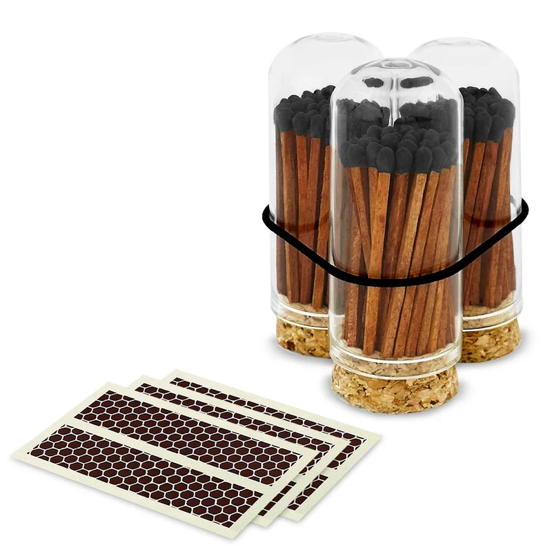 2" Matches in Mini Cloche - Various Colors
