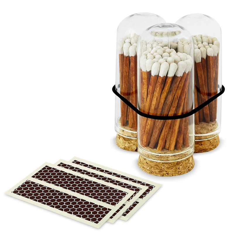 2" Matches in Mini Cloche - Various Colors