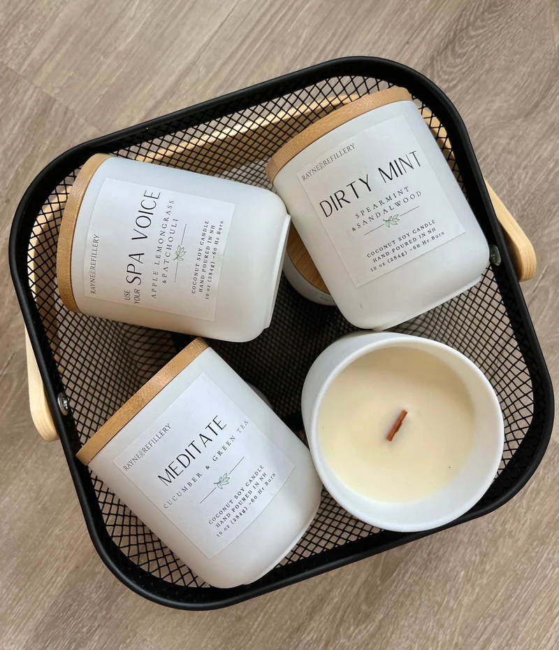 The Granite Vessel - Coconut Soy Wax Candle