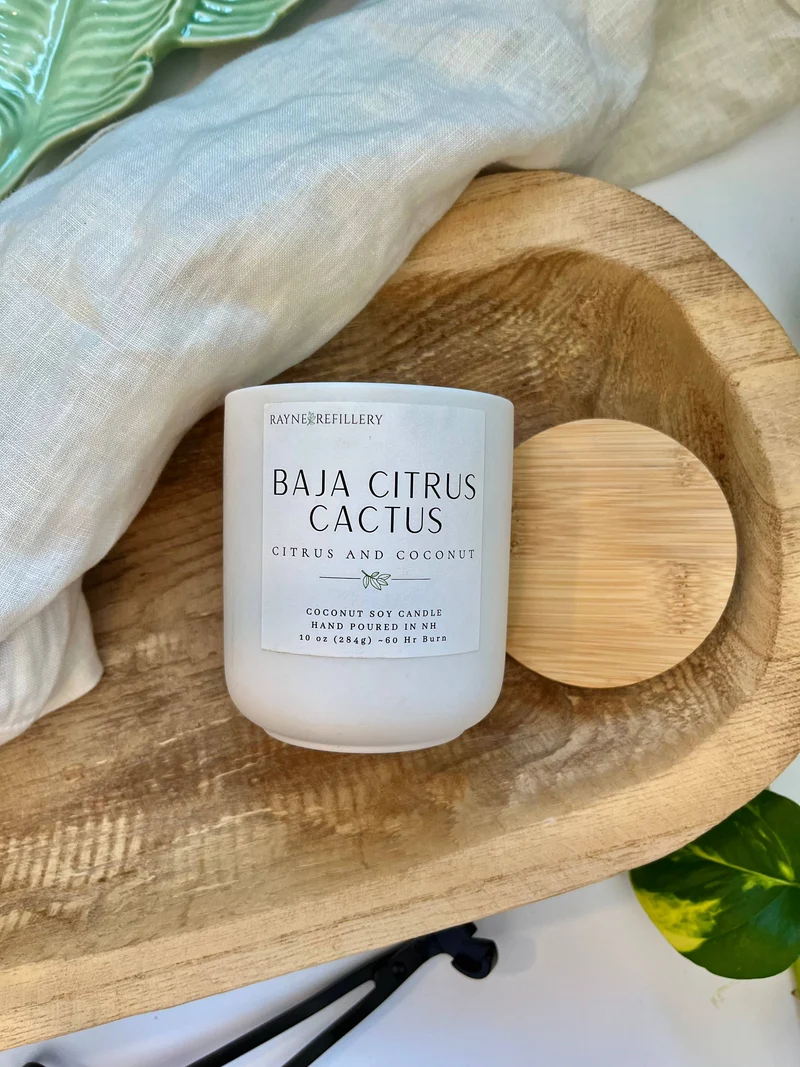 The Granite Vessel - Coconut Soy Wax Candle