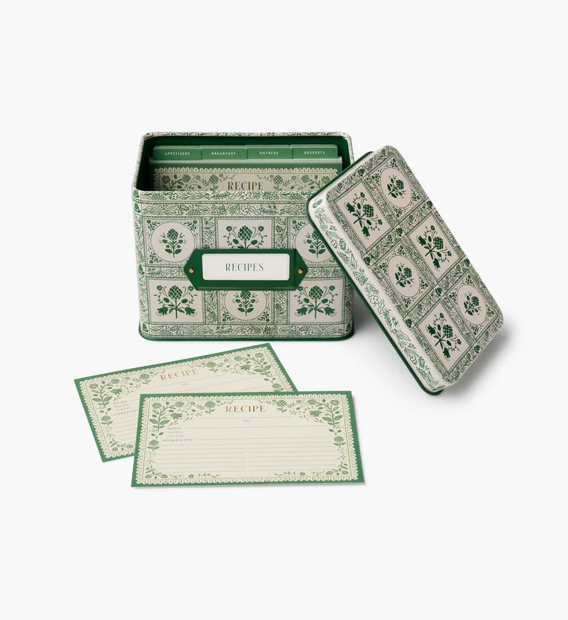 Rifle Paper Co. Artichoke Recipe Tin