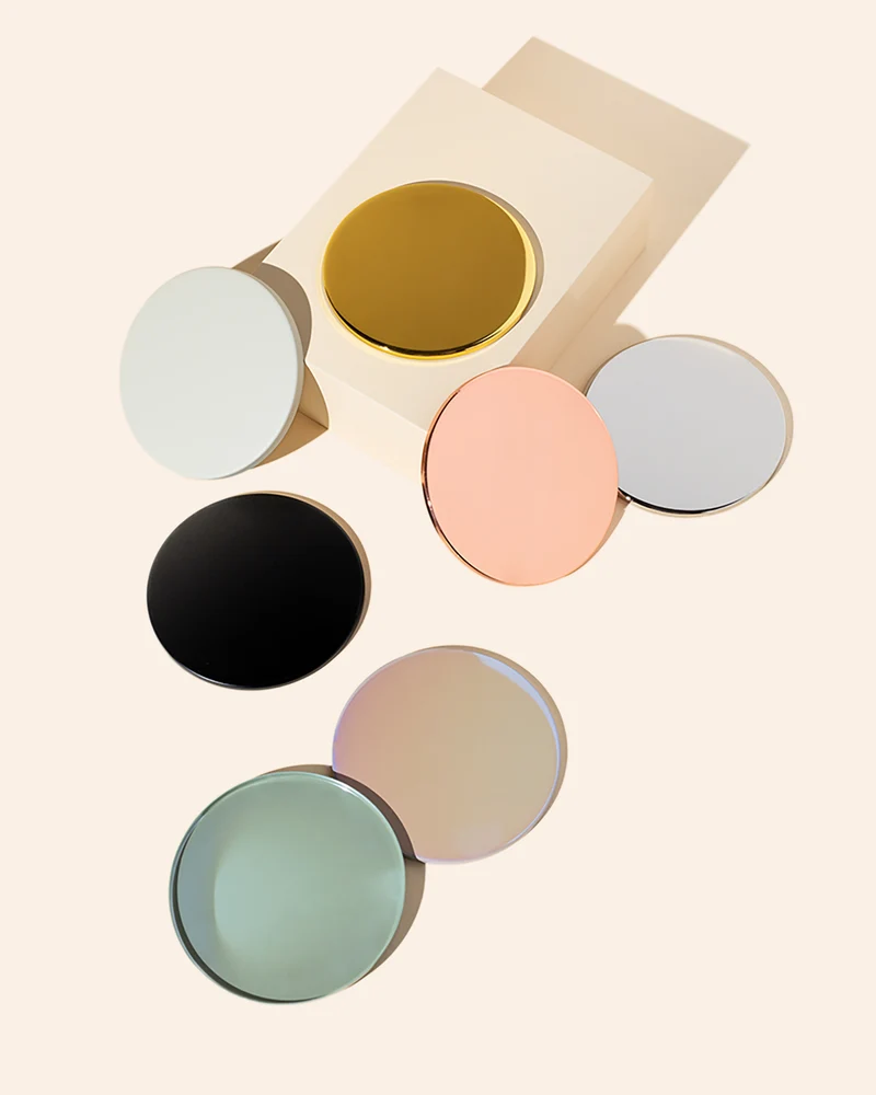 thin metal candle lid