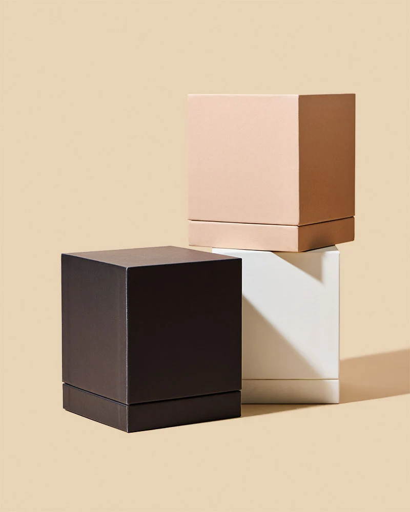 rigid candle box
