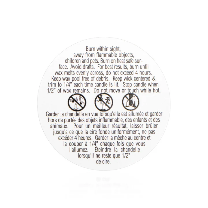 Caution Label - Bilingual