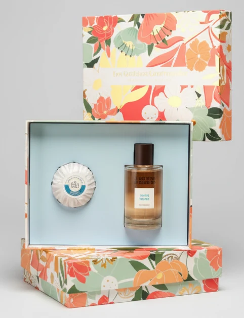 Coffret VANILLE MONOÏ – Eau de Parfum 100ml + Savon Parfumé 70g – 90% Naturel – LES SENTEURS GOURMANDES