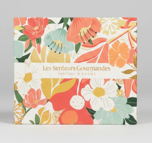 Coffret VANILLE MONOÏ – Eau de Parfum 100ml + Savon Parfumé 70g – 90% Naturel – LES SENTEURS GOURMANDES