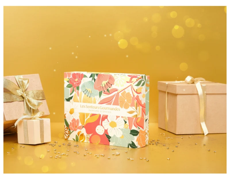 Coffret VANILLE MONOÏ – Eau de Parfum 100ml + Savon Parfumé 70g – 90% Naturel – LES SENTEURS GOURMANDES