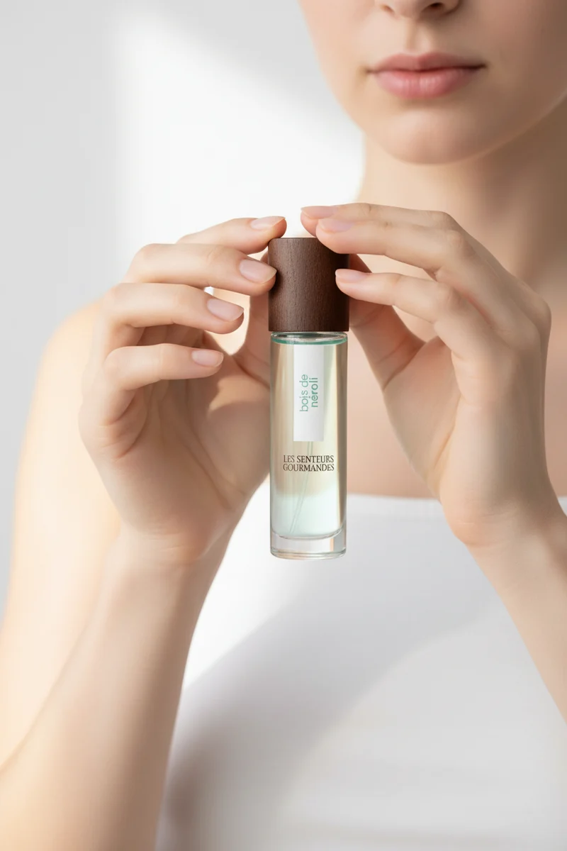 Eau de Parfum BOIS DE NÉROLI – Bergamote, Néroli & Vétiver – 88% Naturel – 15ml – LES SENTEURS GOURMANDES