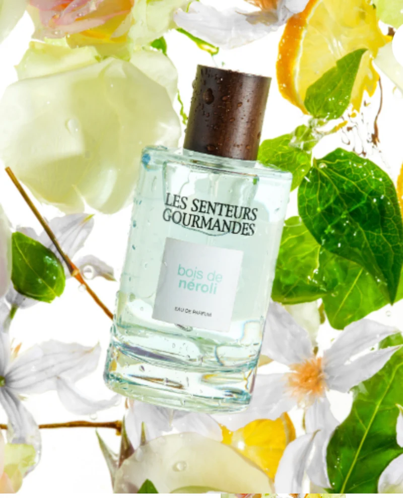 Eau de Parfum BOIS DE NÉROLI – Bergamote, Néroli & Vétiver – 88% Naturel – 15ml – LES SENTEURS GOURMANDES