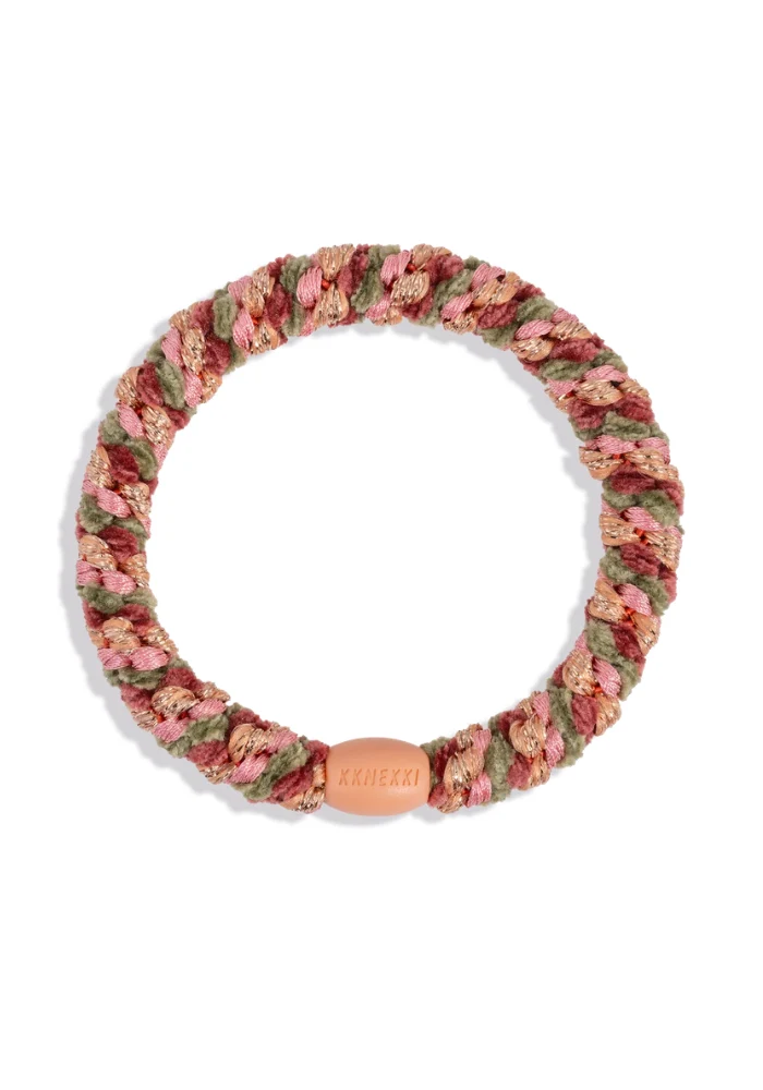 Élastique Kknekki Mix Faded Rose Camo Velvet