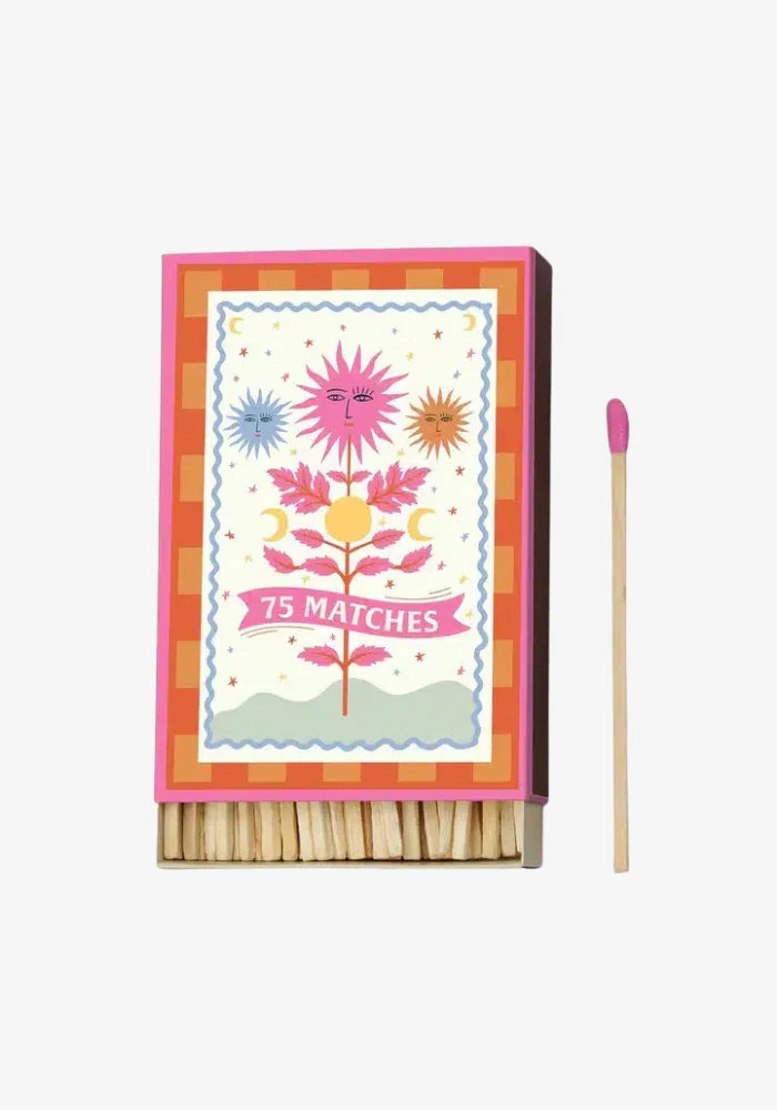 Boîte De 75 Allumettes Sun Hot Pink
