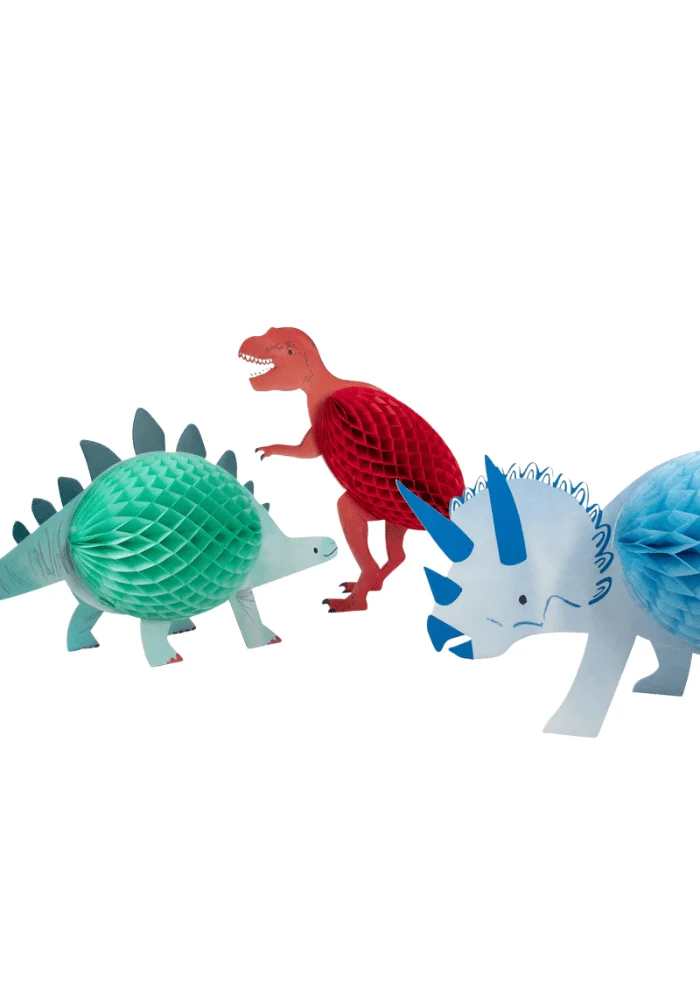 Set De 3 Décorations Dinosaures