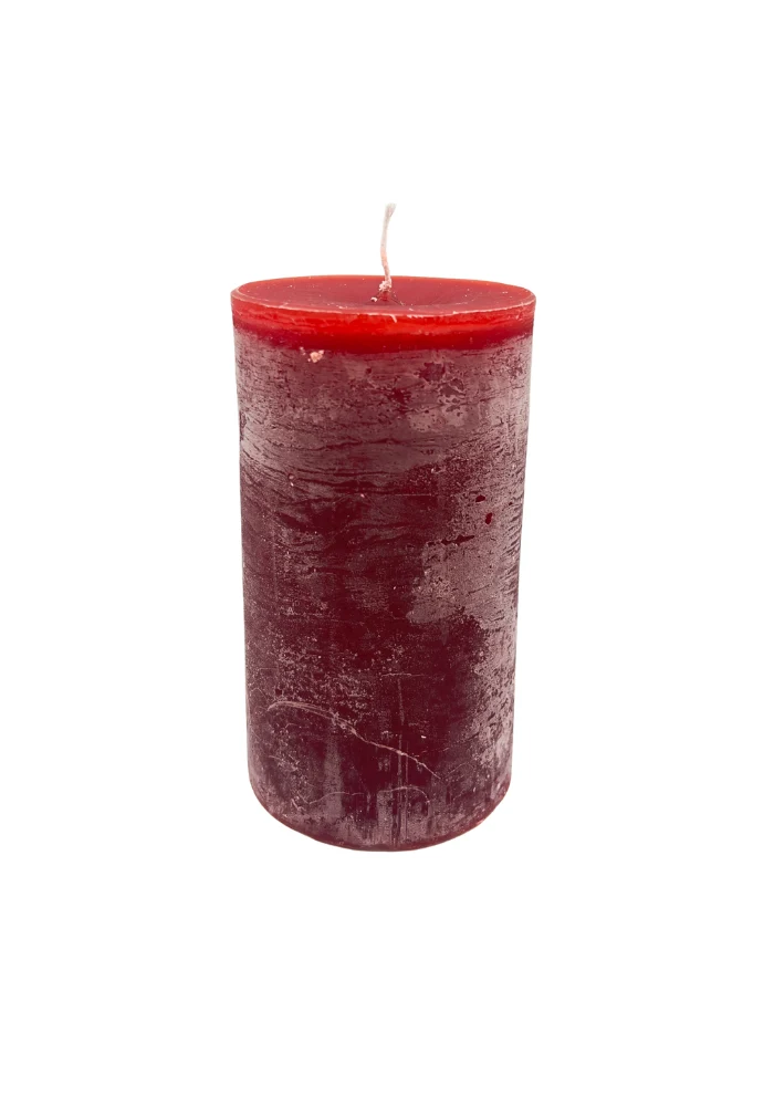 Bougie Rouge Pierre