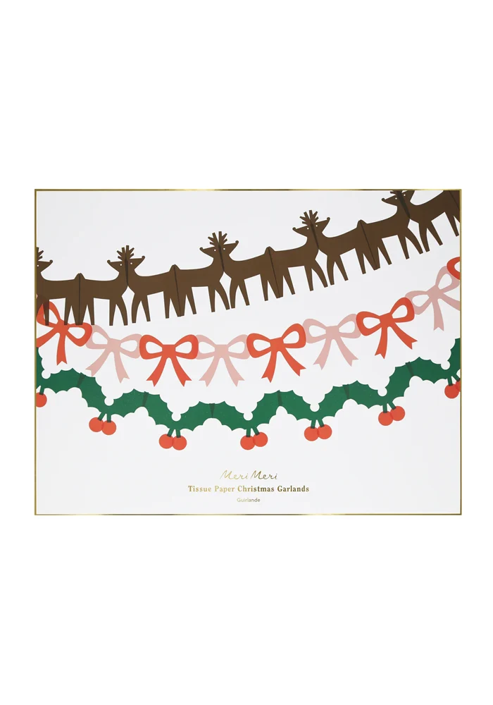 Assortiment De 3 Guirlandes De Noël
