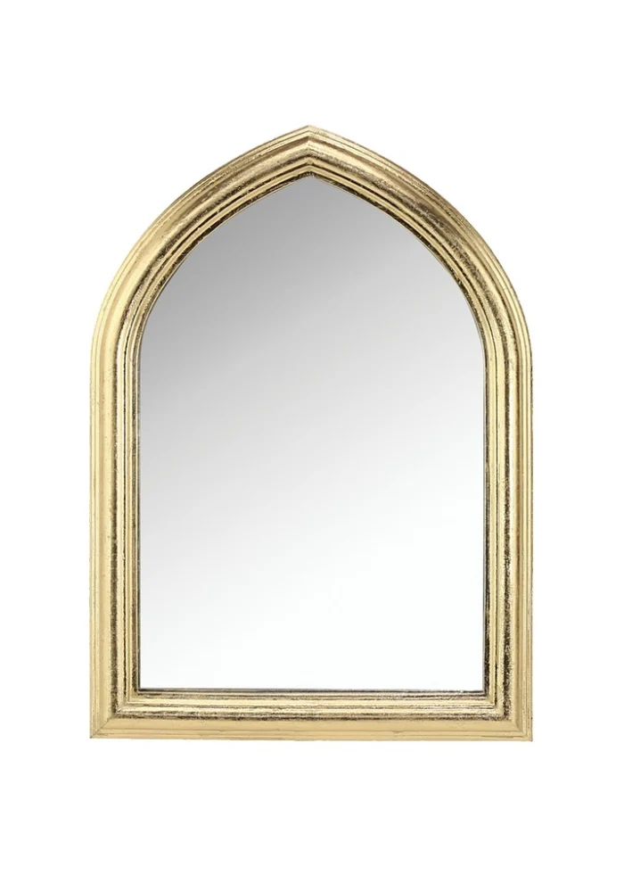 Miroir Gothique Doré