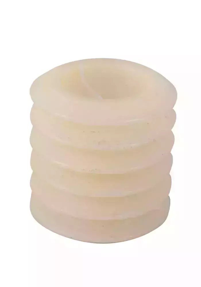 Bougie « Pillar Layered Circles »