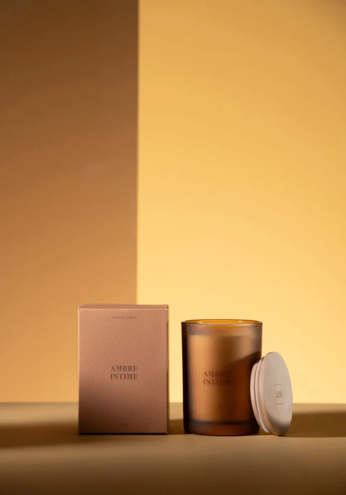 Bougie 38h Ambre Intime