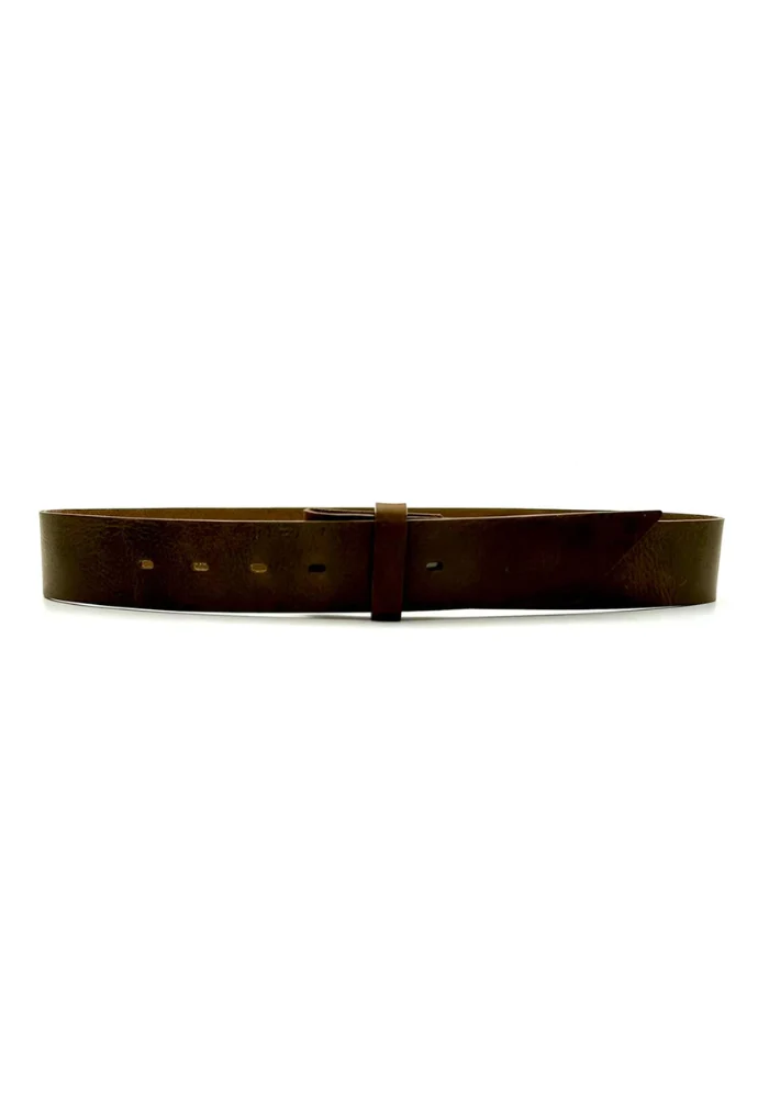 Tige De Ceinture Cuir Preto Taupe