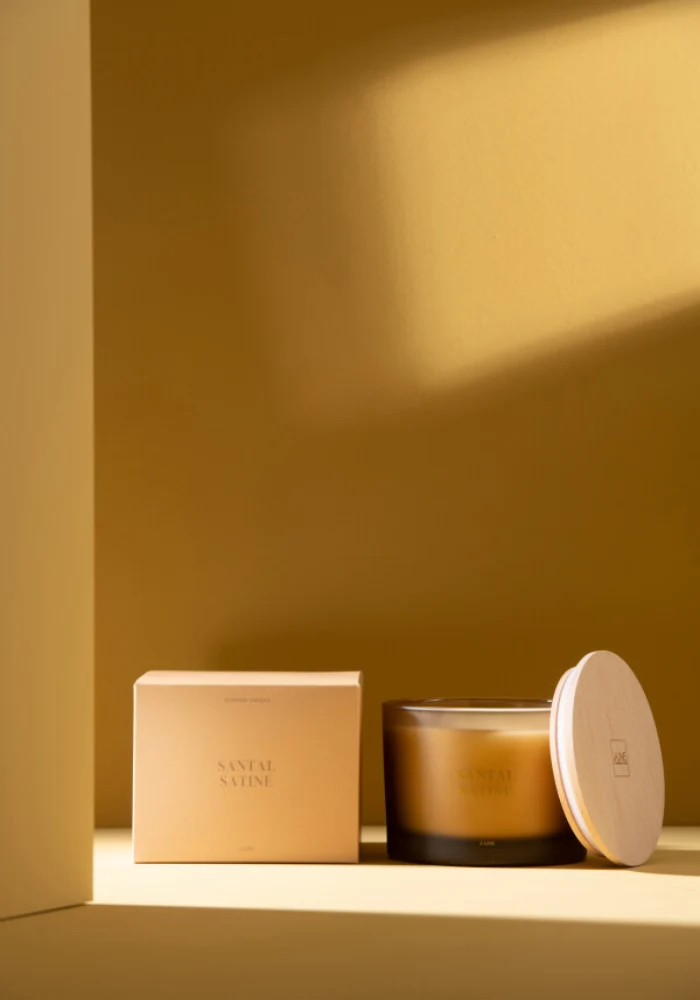 Bougie 28h Santal Satiné