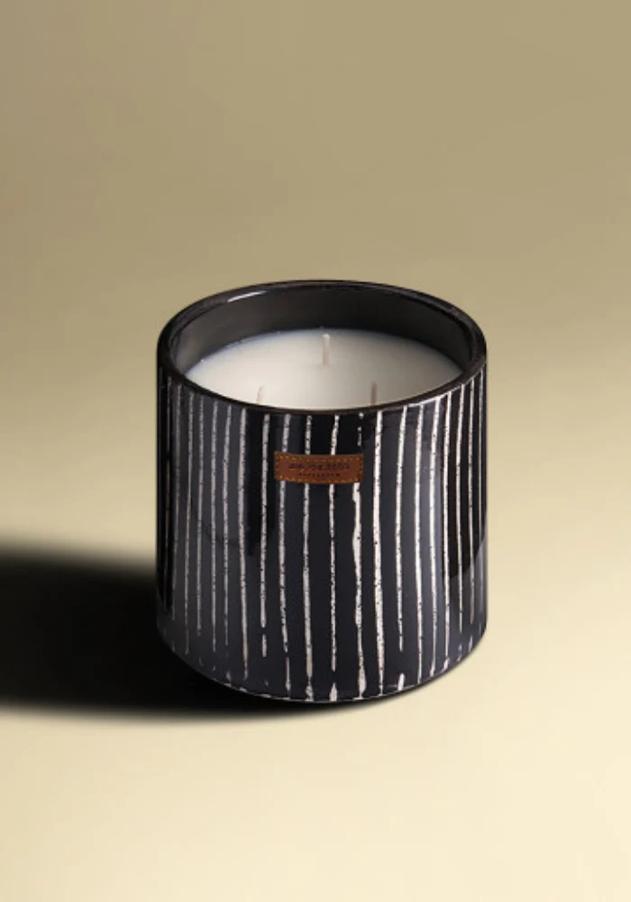 Bougie Zèbre Mandarine Majorelle S