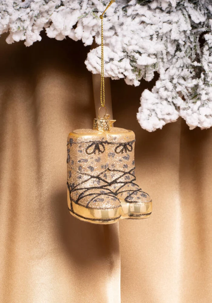 Décoration À Suspendre Snow Boots Panthère