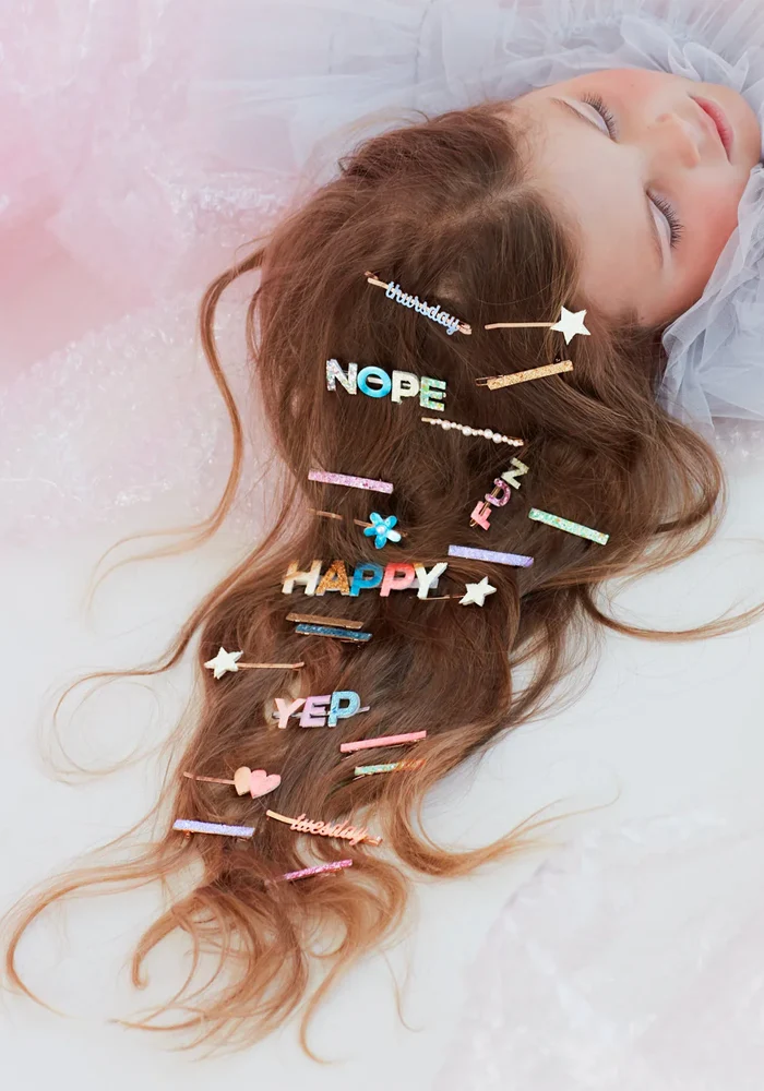Barrette Longue Message Happy