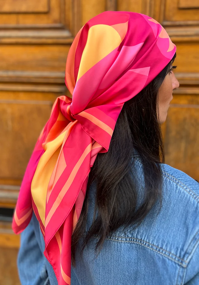 Foulard Jaipur Sunset - Édition Limitée