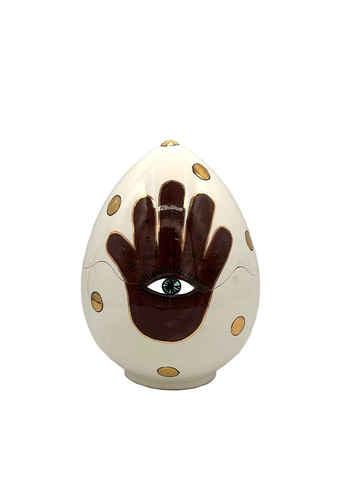 Bougie Oeuf Khmisa Petit Modèle